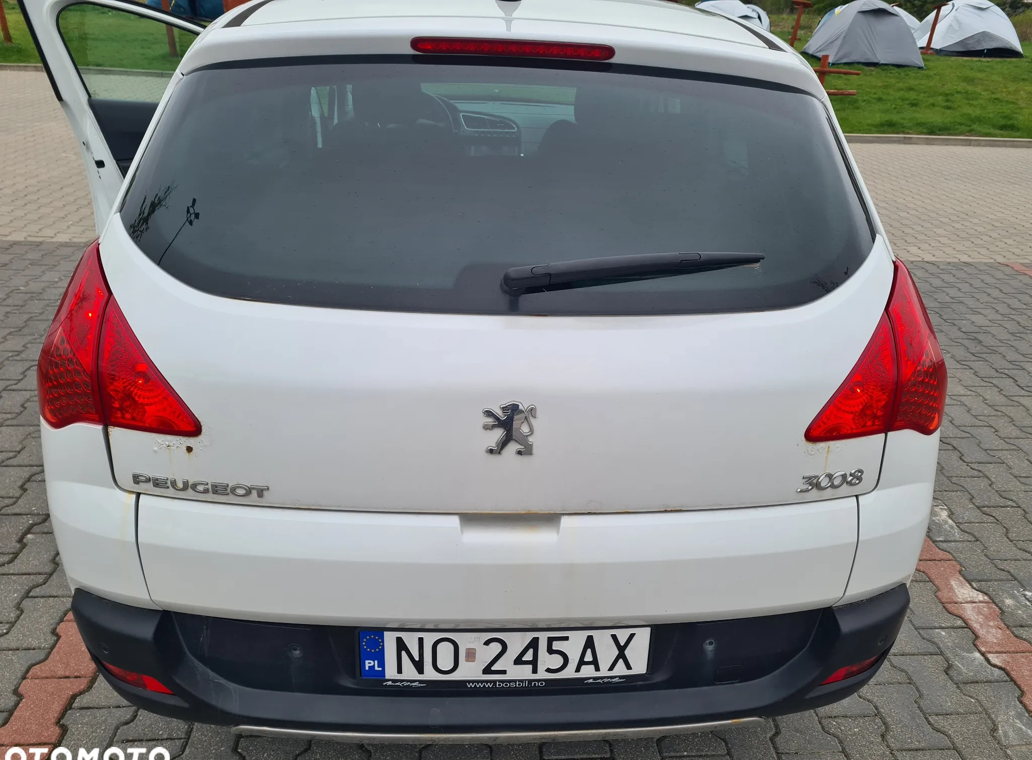 Peugeot 3008 cena 13500 przebieg: 245000, rok produkcji 2009 z Olsztyn małe 781